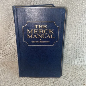 The Merck Manual of Diagnosis and Therapy Tenth Edition 1961 Medicine Treatment - Bild 1 von 10