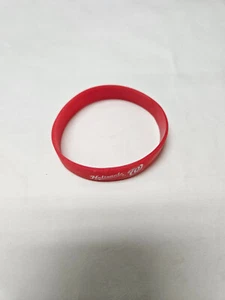 Washington Nationals MLB Baseball Red Logo Plastic Wristband (Kid Sized) - Picture 1 of 3