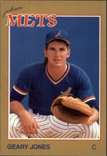1988 Jackson Mets Grand Slam #3 Geary Jones
