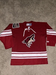 VTG CCM Arizona Coyotes Sedona Red Jersey Men’s Size Medium - Picture 1 of 11