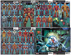 Invincible Iron Man #1 2 3 4 5 6 7 8 Layton CONNECTING Cover SET Lot 2023