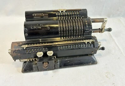 Ancienne machine à calculer Ateliers Vaucanson AVA 13 vers 1930 Unis France - Photo 1/4