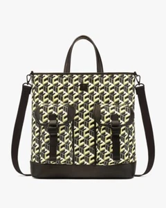 NWT MCM Men’s Cubic Logo Large Nylon Top Handle Tote Shoulder Bag $790 - Picture 1 of 7