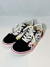 Vans Missy Old Skool Skate Shoes Suede Rainbow Checkered Youth Size 2 Kids