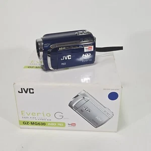 JVC Everio GZ-MG630SU HDD Video Camera Camcorder w Charger Battery Tested Works - Picture 1 of 14