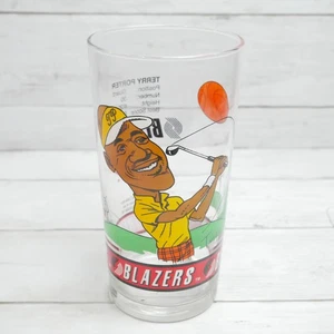Vintage Terry Porter ‘92-‘93 Dairy Queen Portland Trail Blazers Promo Glass - Picture 1 of 7