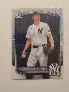 2025 Bowman Chrome Mega MOJO Cam Schlittler #BCP-166 1st Bowman New York Yankees - Picture 1 of 2