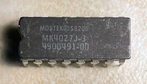 Mostek MK4027J-3 4027 - 4.096 x 1 RAM dinámica - Imagen 1 de 1