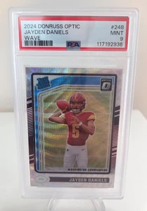 2024 Panini Donruss Optic - Rated Rookie Jayden Daniels #248 Wave Prizm /300... - Picture 1 of 2