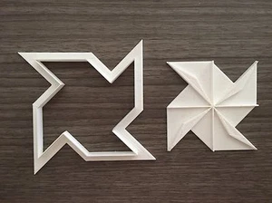 Formina Biscotti Girandola 10 Cm Cookie Cutter Tagliapasta Stampo - Picture 1 of 1