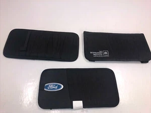 Lotto 3 Porta CD per Visiera in Auto Furgone Camion Auto 10-12 Tasche Senza Marca - Foto 1 di 9