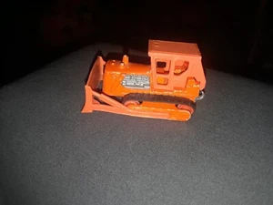 Vintage Matchbox Series Caterpillar D8 Bulldozer 1979 Orange - Picture 1 of 4
