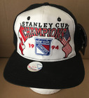 Vintage Starter 1994 New York Rangers Stanley Cup Champions Snapback Hat NOS,NWT