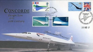 Concorde FDC firmado por la primera mujer piloto Barbara Harmer - DISTRIBUIDOR UACC - Imagen 1 de 1