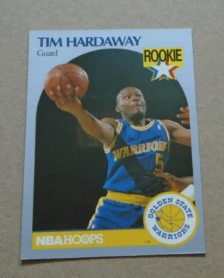 Baloncesto de la NBA Tim Hardaway 1990 Rookie Hoops Foto 1 de 2