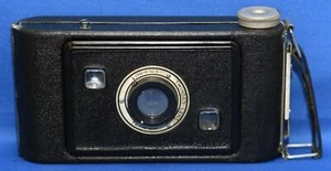 EASTMAN KODAK JIFFY SIX-20 Folding Vintage Film Camera TWINDAR Lens Art Deco USA - Picture 1 of 2