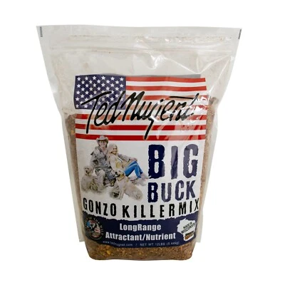 Whitetail Products Gone Wild, Ted Nugent Gonzo Killermix, 12 lb. Bolsa, G7376 Foto 1 de 4