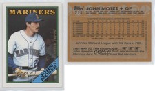 2017 Topps Rediscover Topps Buybacks Gold John Moses #1988-712
