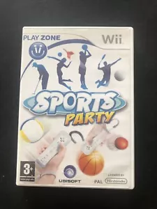 Sports Party (Nintendo Wii, 2008) - European Version With Manual - Picture 1 of 4