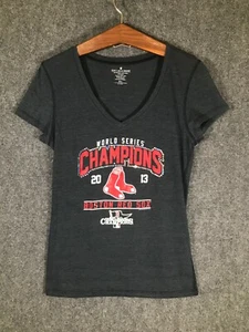 Boston Red Sox World Series Champions 2013 Womens T Shirt XL Short Sleeve Tee - Picture 1 of 8