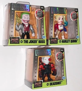 Metas Die Cast THE JOKER BOSS, HARLEY QUIN & DEADSHOT Suicide Squad Set MIP - Bild 1 von 4