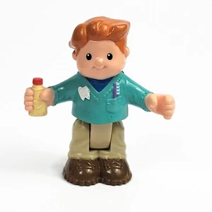 Fisher Price Little People 3" Jointed Dentist Figure - Picture 1 of 9