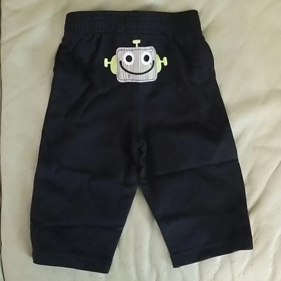 Nuevos pantalones robot Jumping Beans negros niños PANTALONES DEPORTIVOS JUGAR Foto 1 de 3