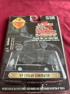 '69 Racing Champions MTrend 50th Cougar Eliminator NIE GEÖFFNET können einige Beulen sein - Bild 1 von 2