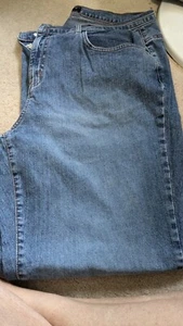 Venezia Women's Denim Stretch Straight Jeans Size 20 Petite - Picture 1 of 4