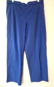 Sag Harbor Stretch Damen Gummibund Hose Größe 16 Blau - Bild 1 von 5