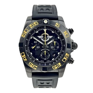 Breitling Chronomat PVD MB0110 Jet Team Limited Edition Automatic 44mm B&P - Picture 1 of 10