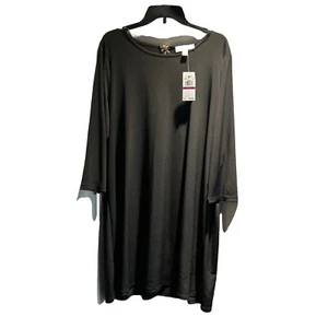 NEW WT. Michael Kors XXL BLACK BASICS Dress - Picture 1 of 7