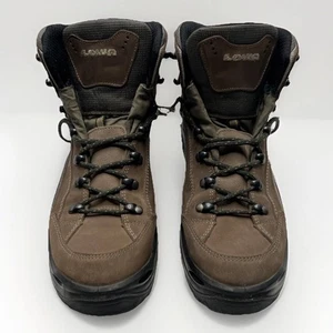 Bottes de randonnée mi-longues femme LOWA Renegade GTX GORE-TEX semelles Vibram marron taille 9,5 - Photo 1/7