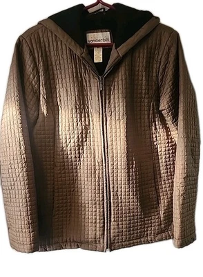 Chaqueta GLORIA VANDERBILT Taupe Acolchada Cremallera Completa Otoño-Invierno - TALLA S  Foto 1 de 4