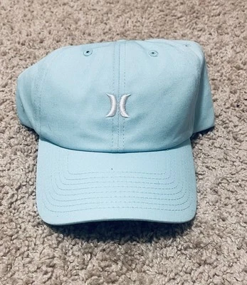 Gorra HURLEY para mujer icónica Snapback surf surf azul aguamarina NUEVA  Foto 1 de 3