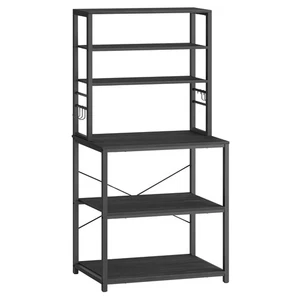 Scaffale da Cucina Supporto per Forno a Microonde Portaoggetti a 6 Ripiani con 6 - Foto 1 di 24