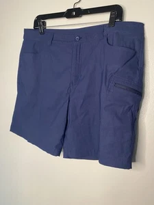 Eddie Bauer Women's Navy Shorts Size 16 - Picture 1 of 4