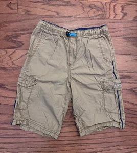 Boys Size 7 Union Bay Cargo Shorts With Elastic Waist And Drawstring Khaki - Picture 1 of 3