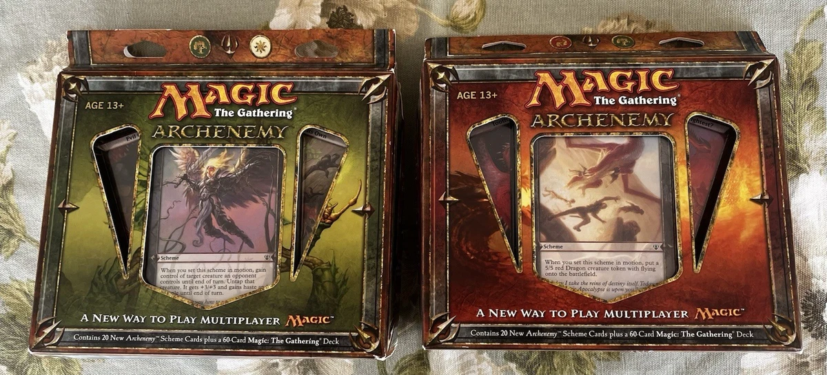 Magic: The Gathering Archenemy Sealed Collectible Card Game Decks