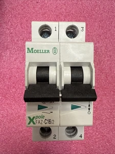 Moeller FAZ-C16/2 Circuit Breaker, 16A C 15KA 2 Pol; 278760 - Bild 1 von 2