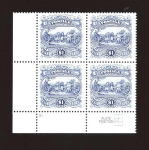 Estampillas de Estados Unidos - Bloque de placas de 4 - Sc #2590 - La rendición de Burgoyne - MNH - Imagen 1 de 1