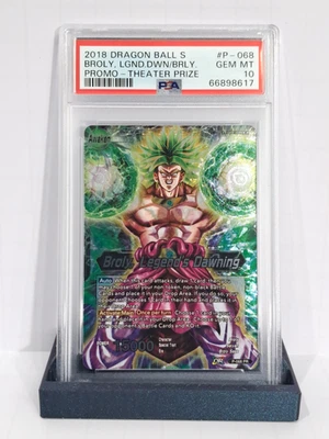 Broly Legend's Dawning #P-068 Leader (2018) Theater Prize Promo DBS - PSA 10 - Image 1 of 4