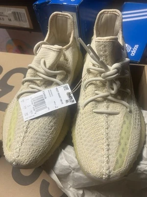 Adidas Yeezy Boost 350 V2 (lino/lino/lino) para hombre talla 9,5 FX9028 beige verde 🔥 Foto 1 de 4