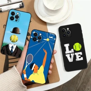 Case For iPhone 15 Pro Max 14 13 12 Mini XS XR 8 7 6 5 Cool Tennis Phone Cover - Picture 1 of 18