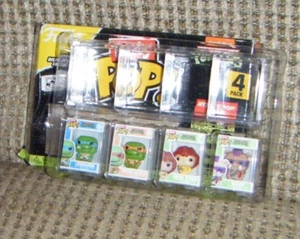 2023 4 STCK. TEENAGE MUTANT NINJA TURTLES Funko Bitty Pop! Figuren mit Box - Bild 1 von 1