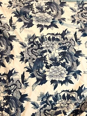 Ralph Lauren Nanking Dragon King Sheet & Pillowcases, Jonquil Stripe King Fitted - Image 1 of 4