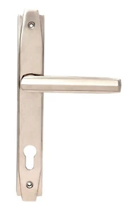 From The Anvil 51187 Níquel Pulido Art Deco Palanca Slimline Espag. Juego de cerraduras - Imagen 1 de 8