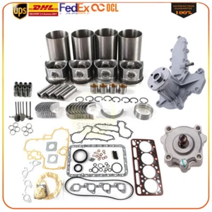 Kit de reconstrucción de motor V2203 V2203E V2203T con bomba de agua bomba de aceite para Kubota Bobcat - Imagen 1 de 7