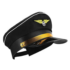Adjustable Captain Yacht Hat Sailor Costume for Halloween Party Cosplay