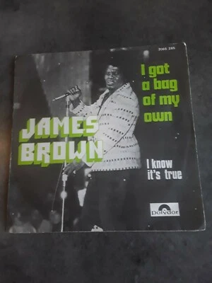 VINYL 45T JAMES BROWN " I GOT A BAG OF MY OWN,I KNOW ..." 1972 POLYDOR 2066 285 - Photo 1/4